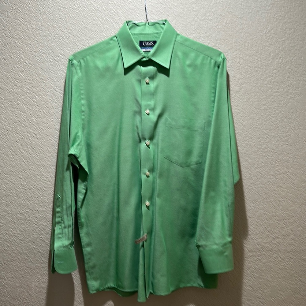 Chaps Men’s Dress Shirt Regular Fit 15 1/2 32-33